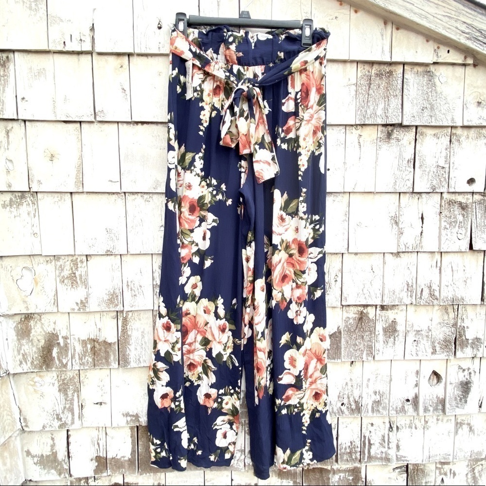 Solemio Floral Flare Women’s Pants